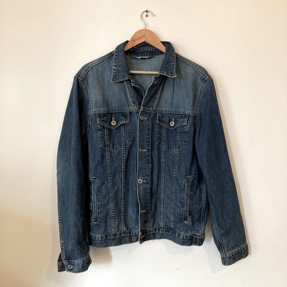 Oversized mavi jean jacket